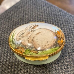 Tiffany & co halcyon collection Decorative Rabbit Trinket Box